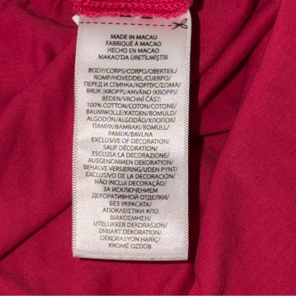 Polo Ralph Lauren Girls Large 10/12 Logo Floral Cotton Jersey T-shirt Pink Dress - Picture 5 of 9